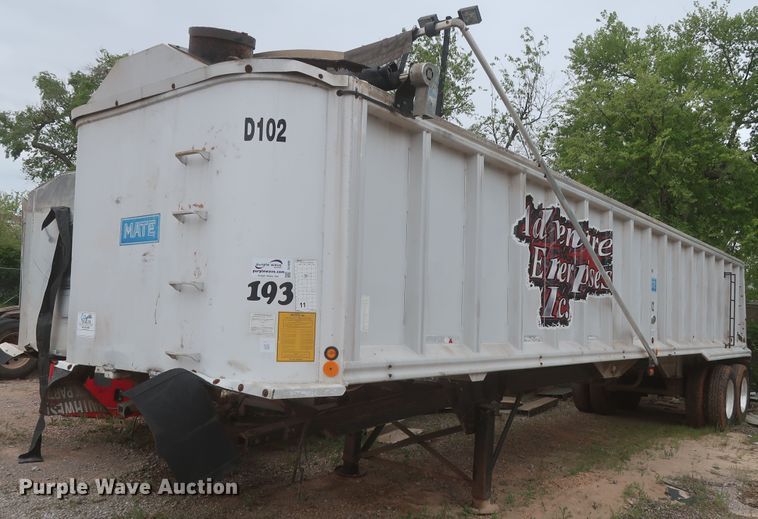 2000 Mate  end dump trailer - DJ1892