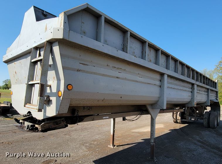 1994 Lufkin ULD-II38  end dump trailer - IV9009