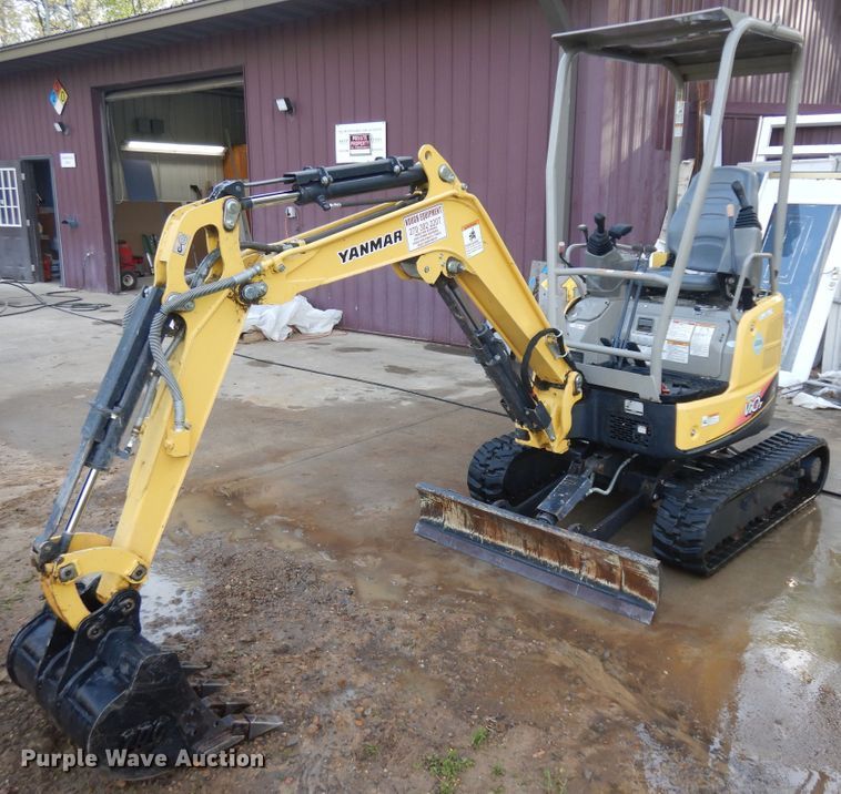 2016 Yanmar VIO17-A  mini excavator - ID9779