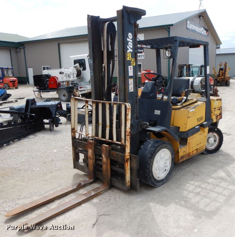 1993 Yale GLP080LFNSBY098  forklift - IL9353