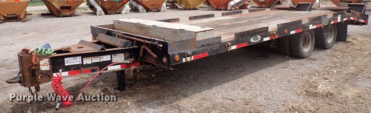 2003 Etnyre CFA-10T  equipment trailer - DJ5603