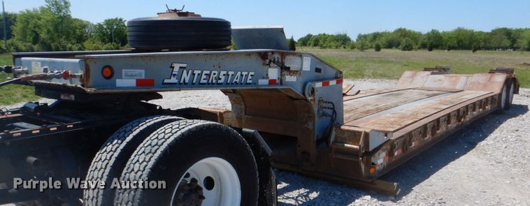 2004 Interstate Trailers 70SDGN  lowboy equipment trailer - HX9241