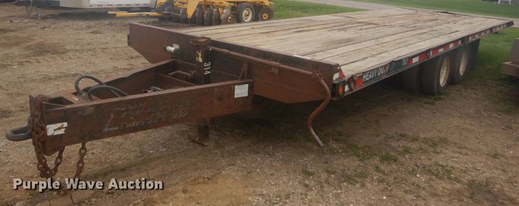 2000 Econoline DPM26TA  tilt deck equipment trailer - HE9730