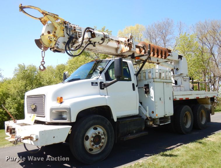 2005 Chevrolet C8500  digger derrick truck - IT9361