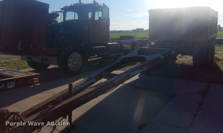 2004 Warren PDT-12  end dump trailer - KA9008