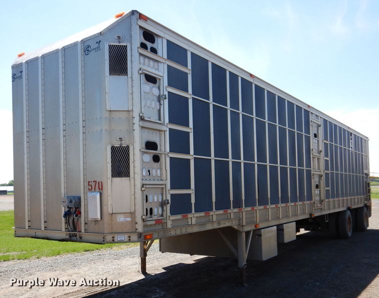 2008 Barrett Eagle  livestock trailer - IQ9536