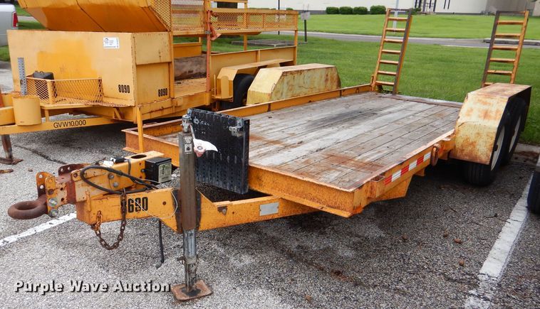 1991 Cronkhite 2700A  equipment trailer - DL8223