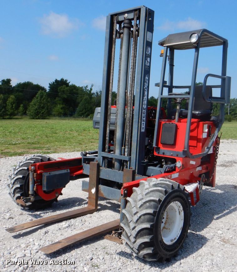 2001 Moffett M5500  forklift - HT9287