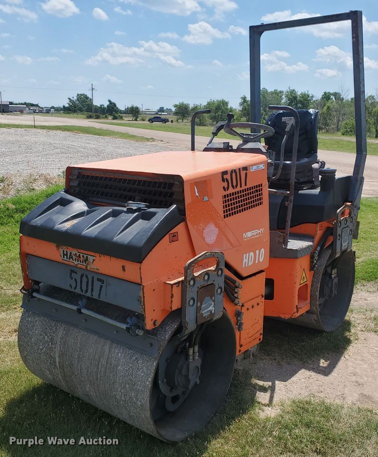 2004 Hamm HD10  double drum vibratory roller - IX9947