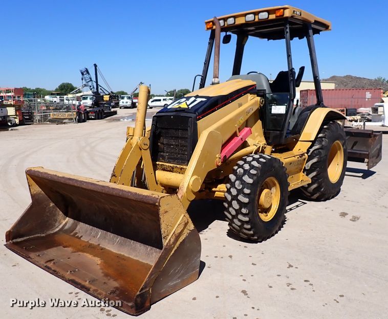 2006 Caterpillar 416D  landscape tractor - DL7545