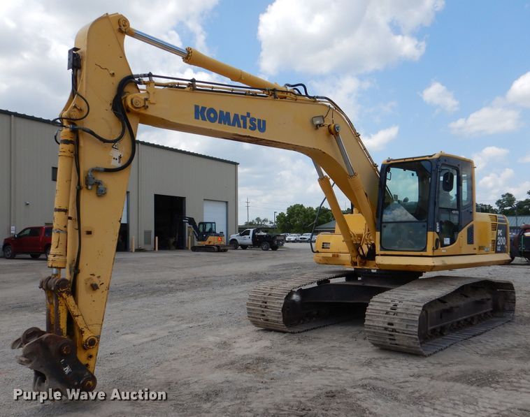 2007 Komatsu PC200LC-8  excavator - DL8983