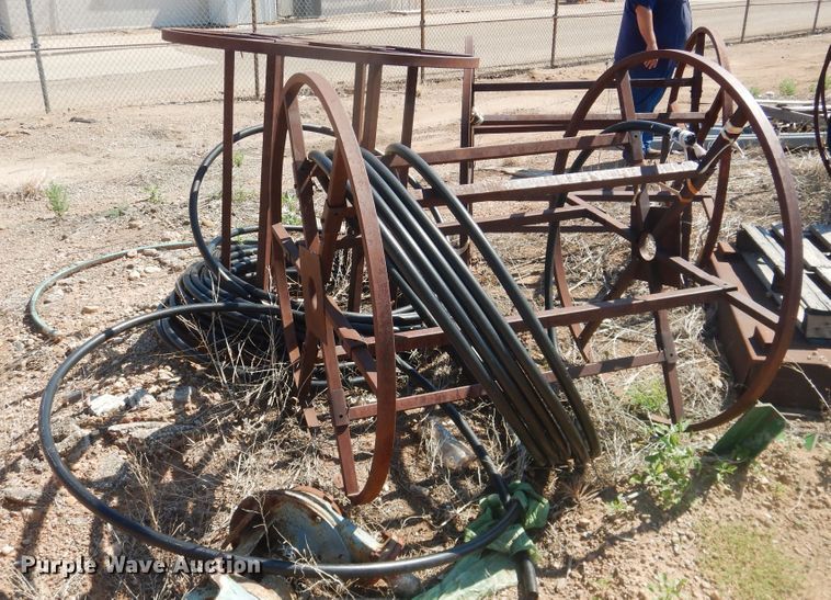 (7) reels with poly pipe - IJ9445