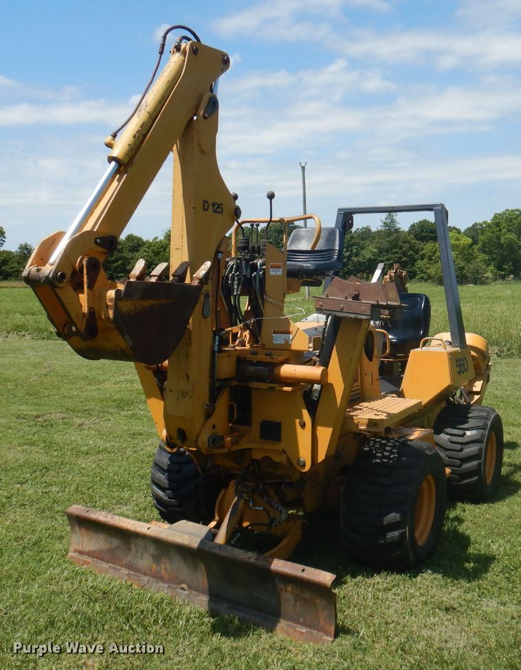1996 Case 560  trencher - DA5323