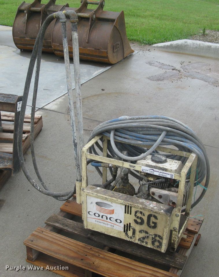 Concrete barrel mounted sprayer - GV9251