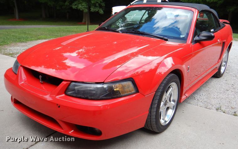 2001 Ford Mustang Cobra  convertible - JY9804