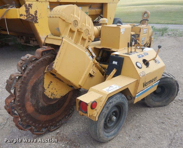 1994 Vermeer TC4  trench compactor - DH5602