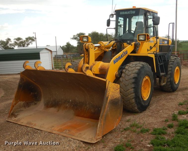 2005 Komatsu WA380-5L  High Lift wheel loader - HI9871