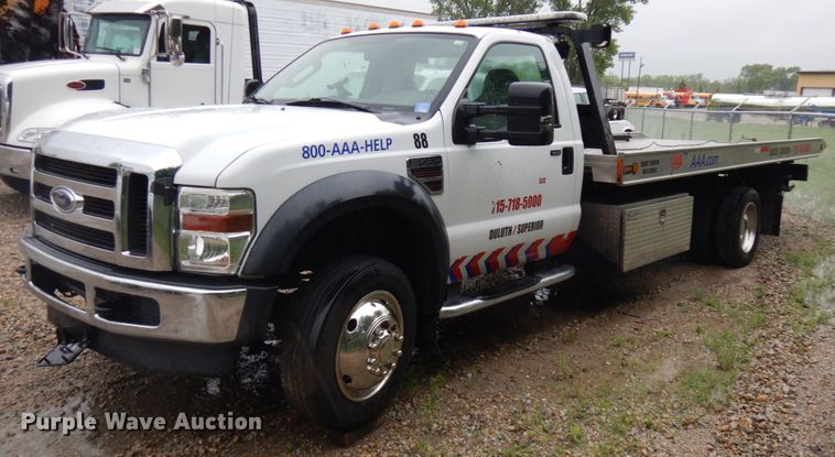 2008 Ford F550  rollback truck - IT9469