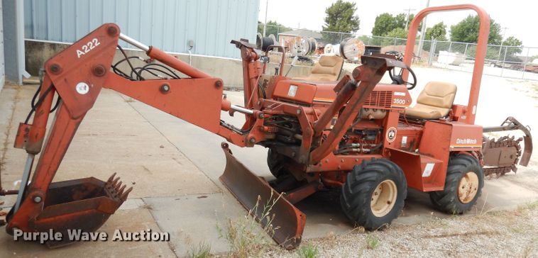 Ditch Witch 3500  trencher - IW9828
