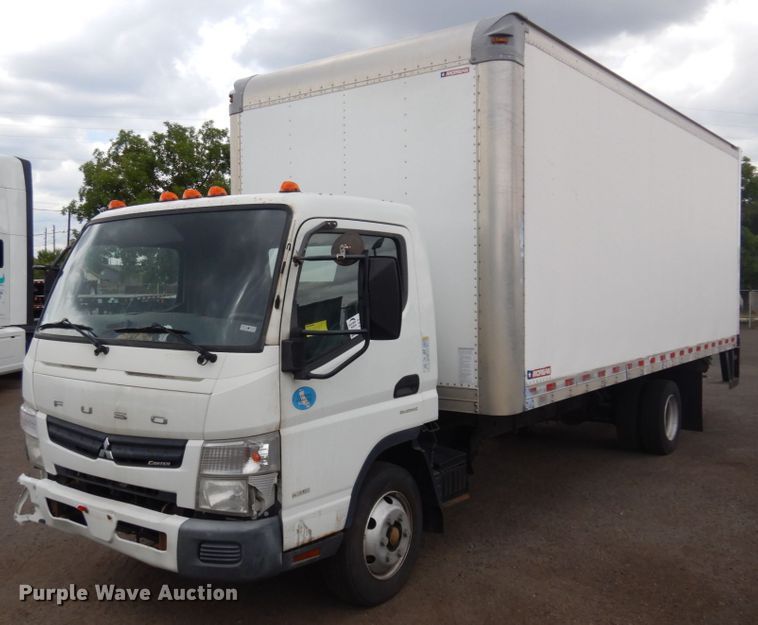 2012 Mitsubishi Fuso FE  box truck - DM5252