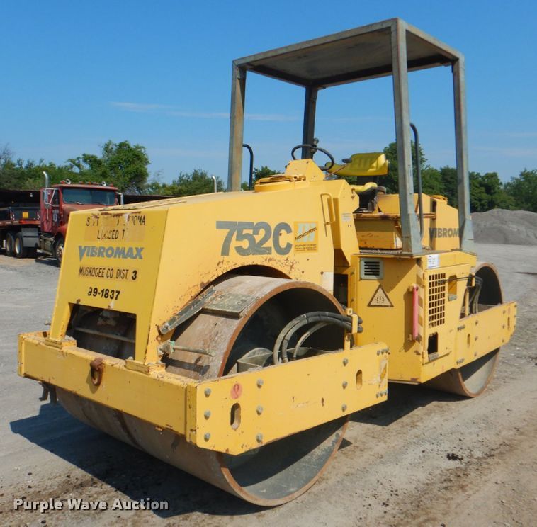 2004 Vibromax 752C  double drum vibratory roller - DM3850