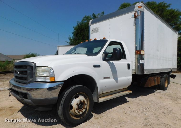 2003 Ford F450 Super Duty XL  box truck - DK8627
