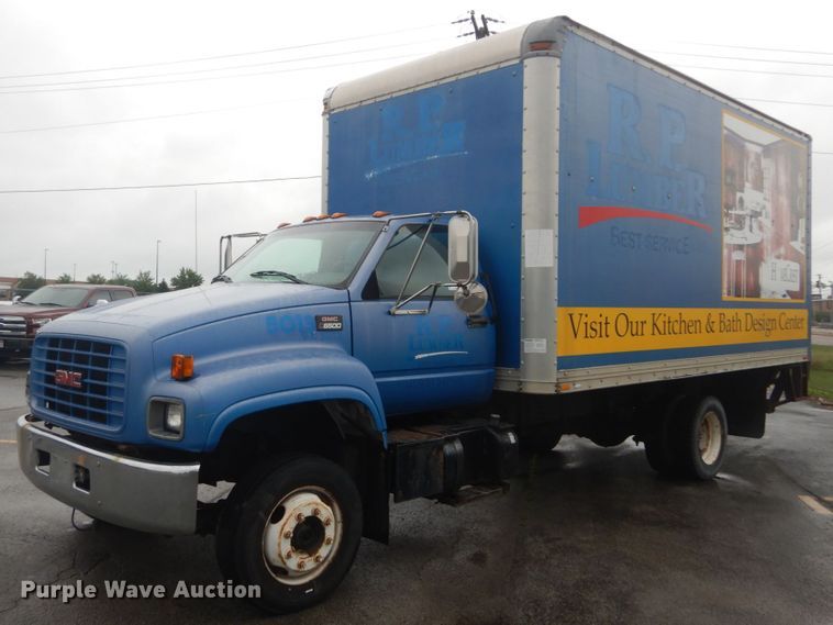 2000 GMC C6500  box truck - JI9624