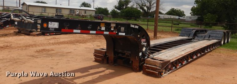2011 Trail King TK110HDG  lowboy equipment trailer - DM6244