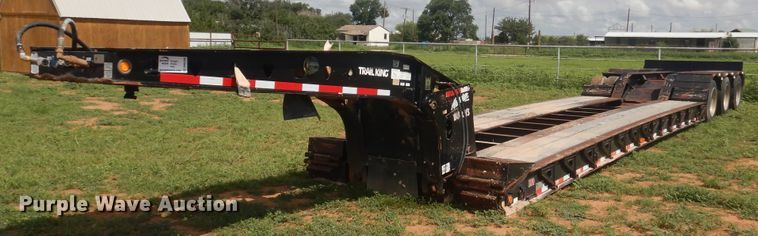 2007 Trail King HD110HDG  lowboy equipment trailer - DM6266