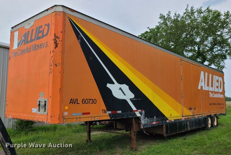 1987 Kentucky  dry van trailer - L1304