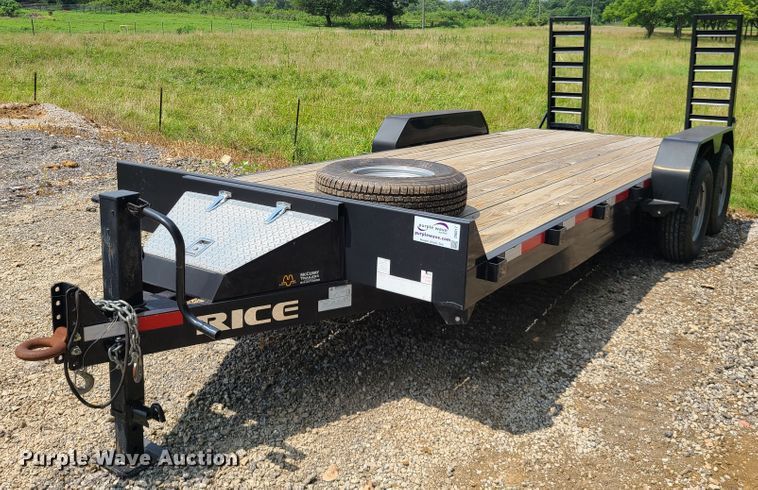 2016 Rice  equipment trailer - DI6017