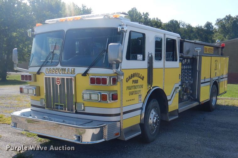 1993 Sutphen Deluge  pumper fire truck - DA5339
