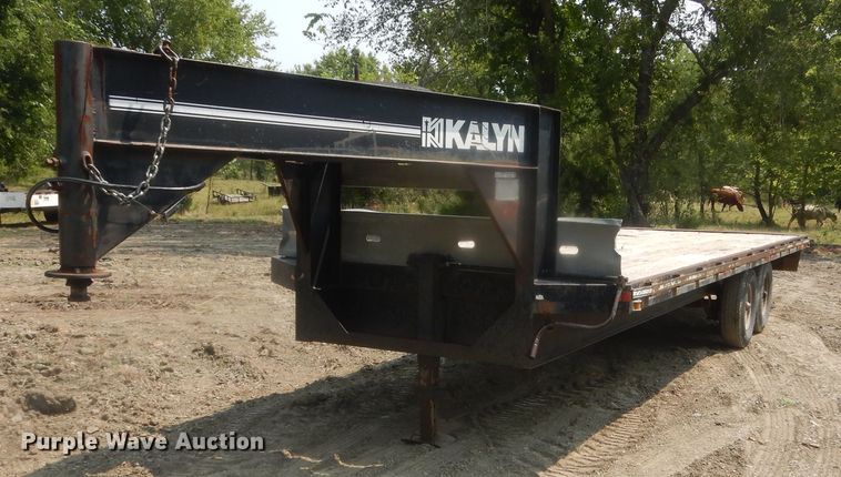1984 Kalyn CT-16  equipment trailer - HT9386