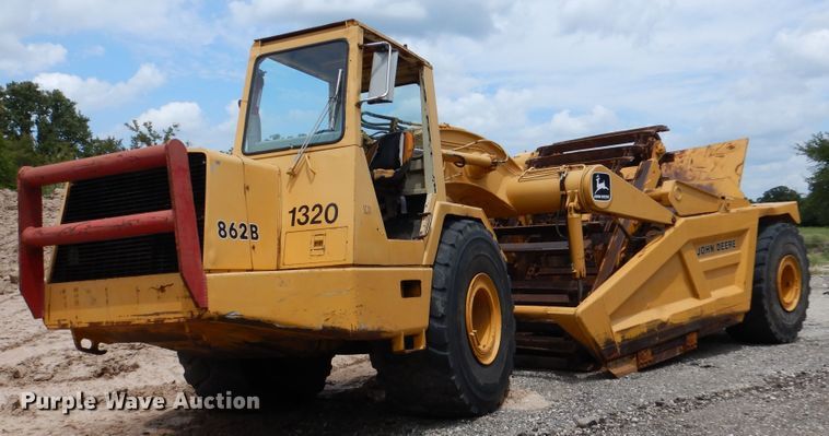 1989 John Deere 862B  elevating scraper - DM6319