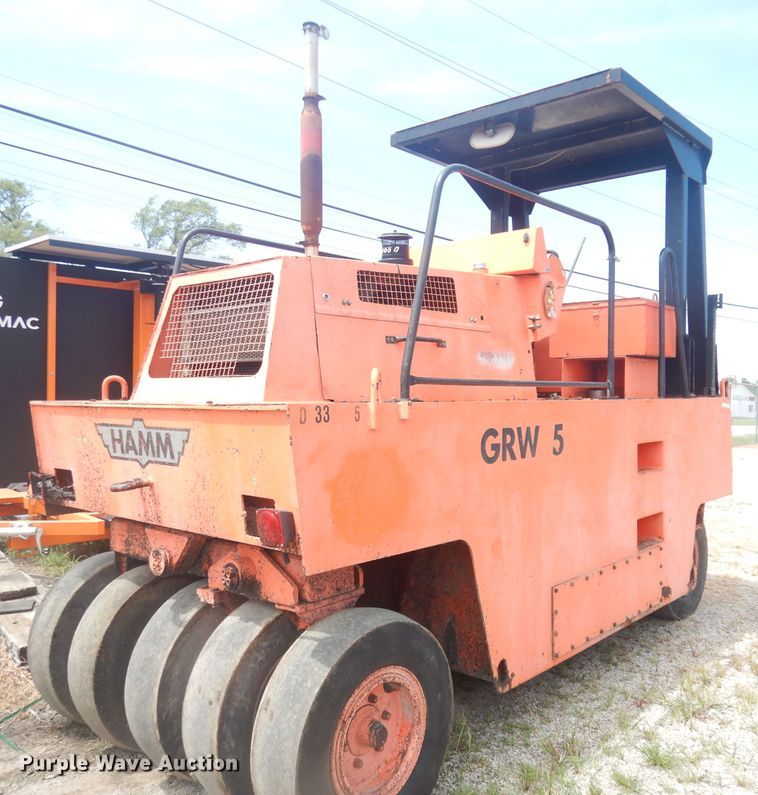 1995 Hamm GRW5  pneumatic roller - KC9240