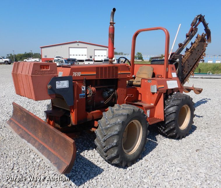 1998 Ditch Witch 7610  trencher - DM1450