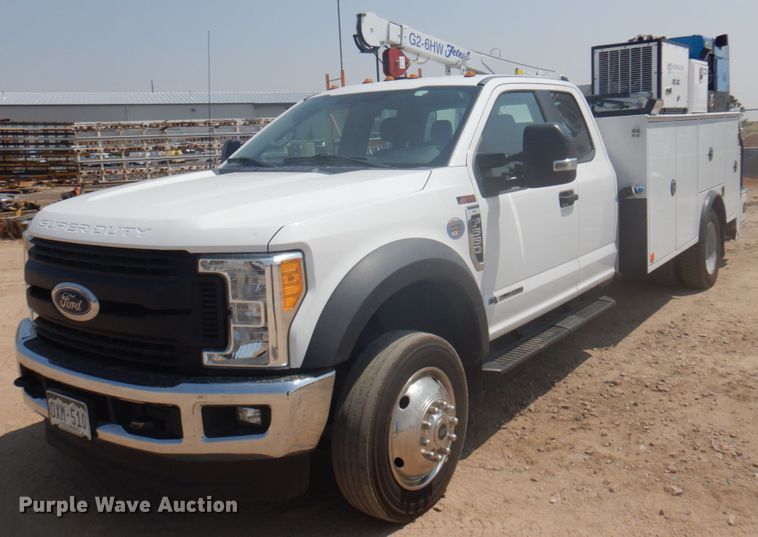 2017 Ford F550 Super Duty  SuperCab utility / service truck - IP9531