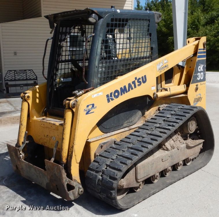 2008 Komatsu CK30-1  tracked skid steer loader - JA9005
