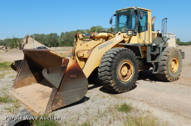 2000 Komatsu WA450  wheel loader - KI9696