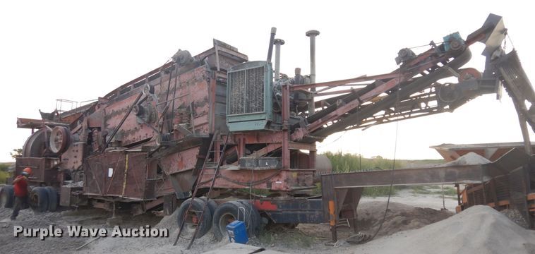 Portec 360-S  triple roll crusher plant - KU9328