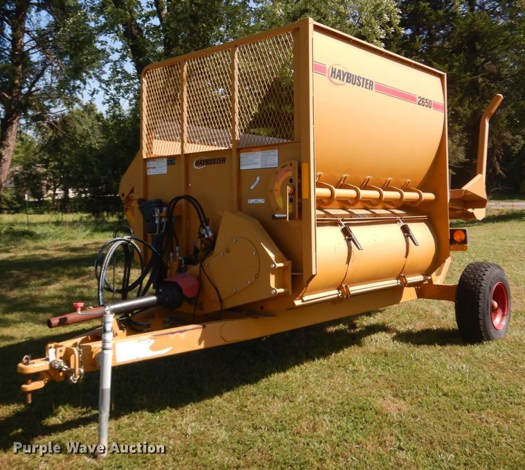 Duratech HayBuster 2650  bale processor - JI9434