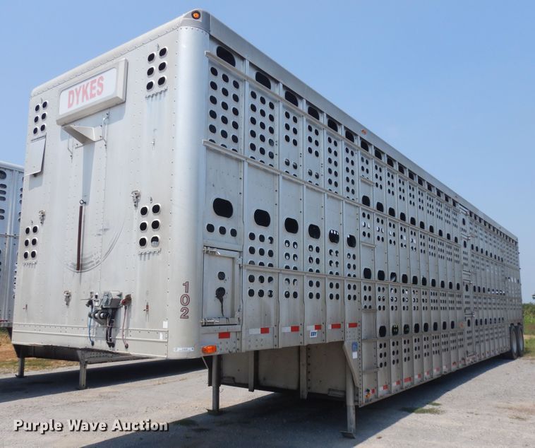 2007 Eby  livestock trailer - KU9392