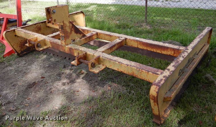 Grademaster I8  8' W land leveler - ED9833