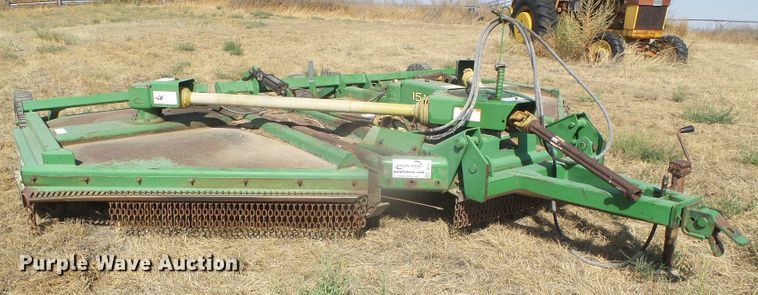 John Deere 1518  batwing rotary mower - DJ7502