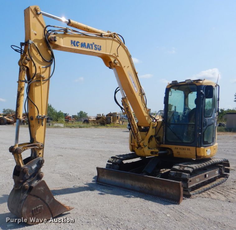 2010 Komatsu PC88MR-8  mini excavator - DG1721