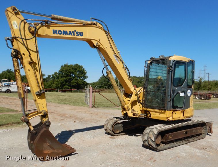 2009 Komatsu PC88MR-8  mini excavator - DG1747