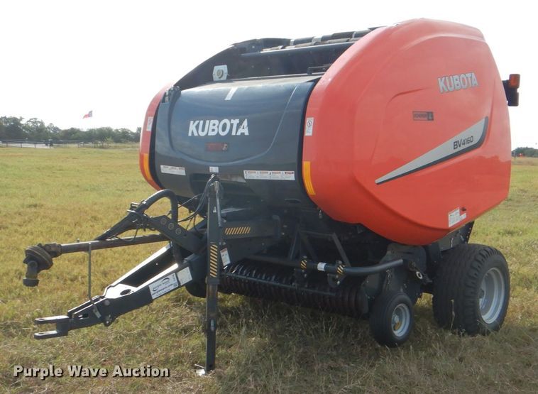 2015 Kubota BV4160 F  round baler - DJ0796