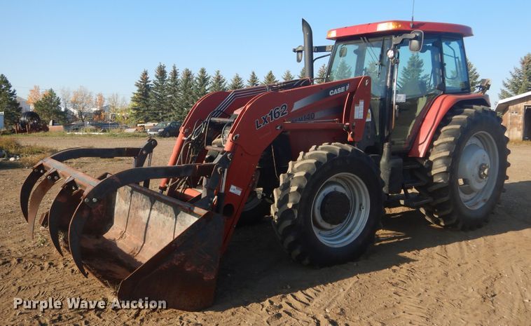 2007 Case IH MXM140 Pro  MFWD tractor - DL6383