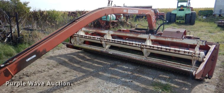 Hesston 1014  windrower - KX9364