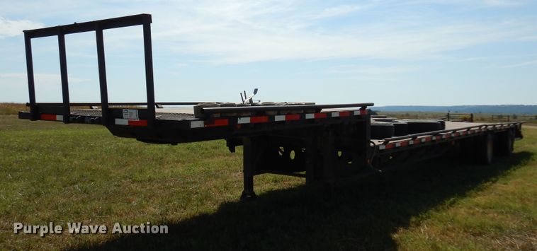 1997 Doonan  drop deck equipment trailer - DM5116
